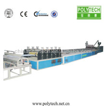 High Production /12mm-14mm Plastic Twin-Wall Hollow Roofing Sheet Co-Extrusion Line